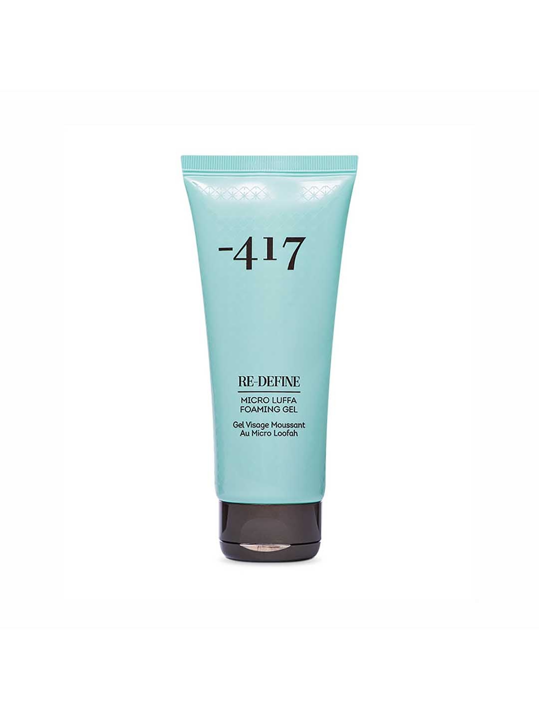

-417 Re Define Micro Luffa Foaming Gel Face Wash With Aloe Vera & Almond Oil - 200ml, Blue