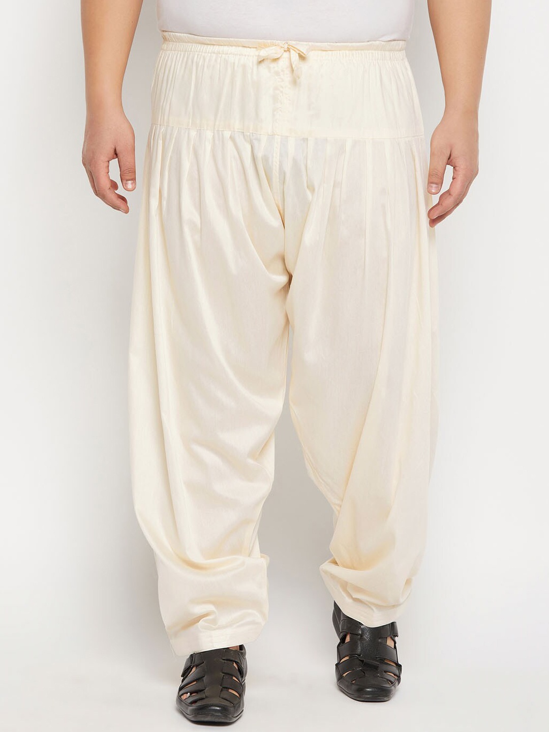 

VASTRAMAY Men Loose-Fit Salwar, Cream