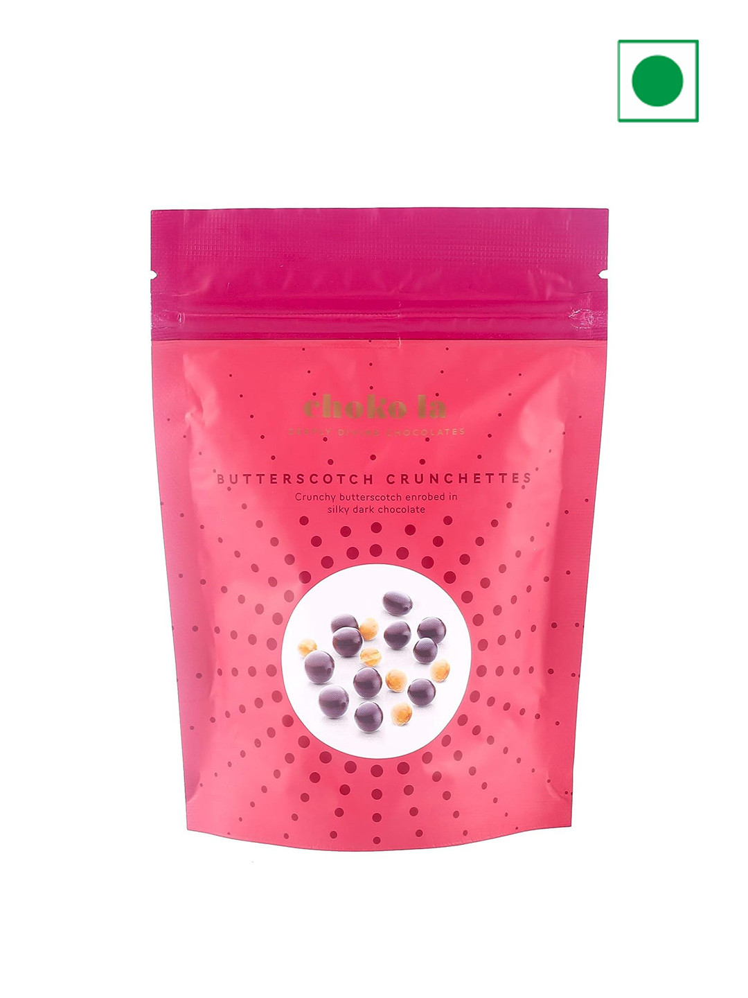 

choko la Butterscotch Crunchettes Chocolates-150-Gms, Red