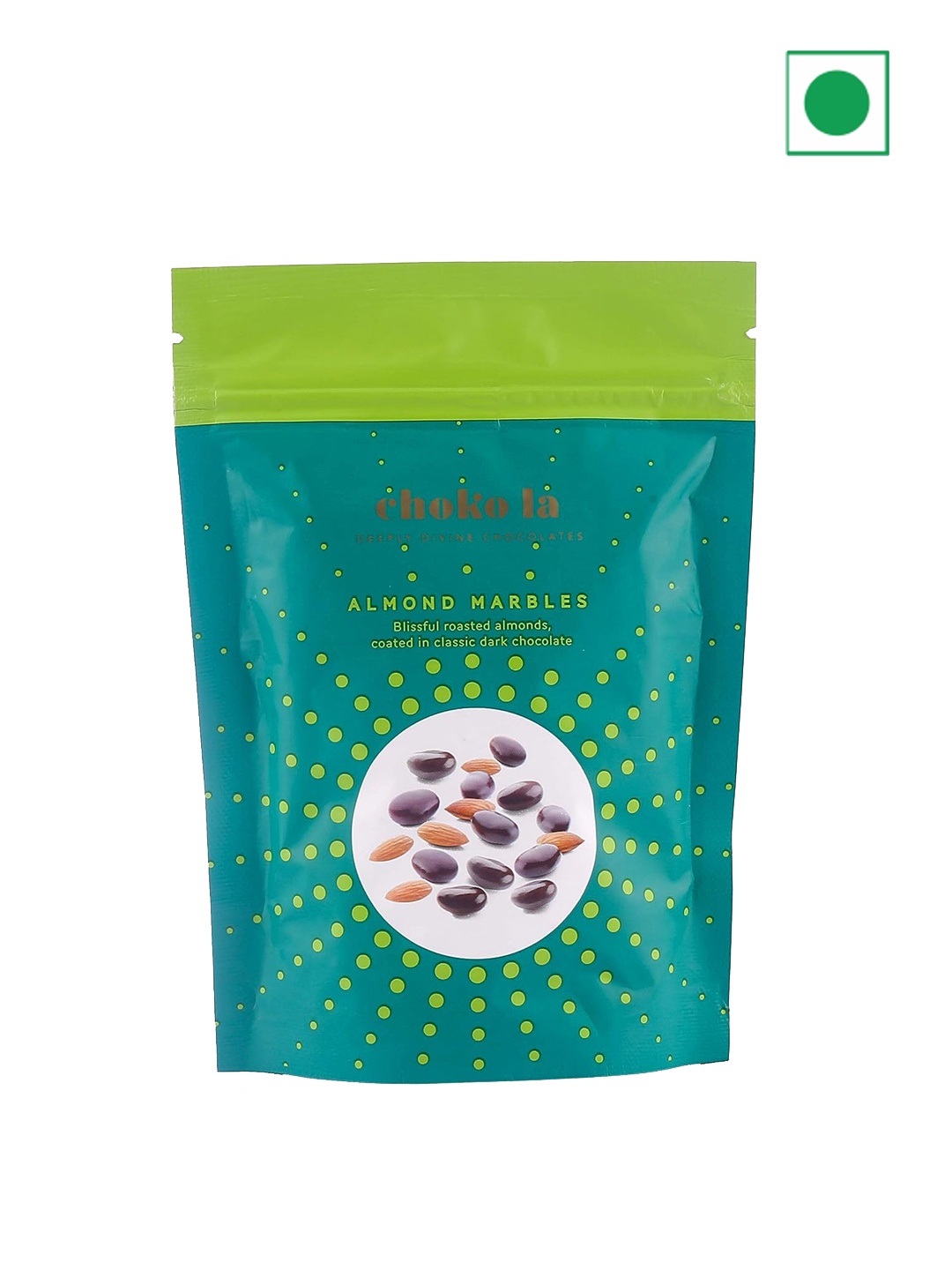 

choko la Almond Crunchettes Chocolates-150-Gms, Green