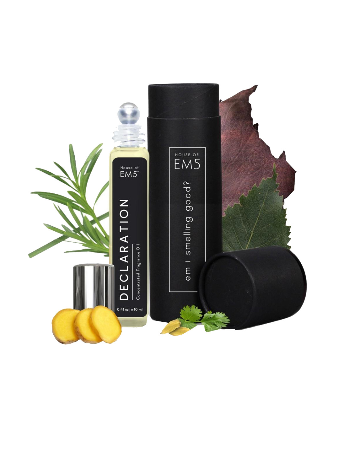

EM5 Declaration Men Long Lasting Concentrated Fragrance Oil Perfume Roll On-10ml, Transparent