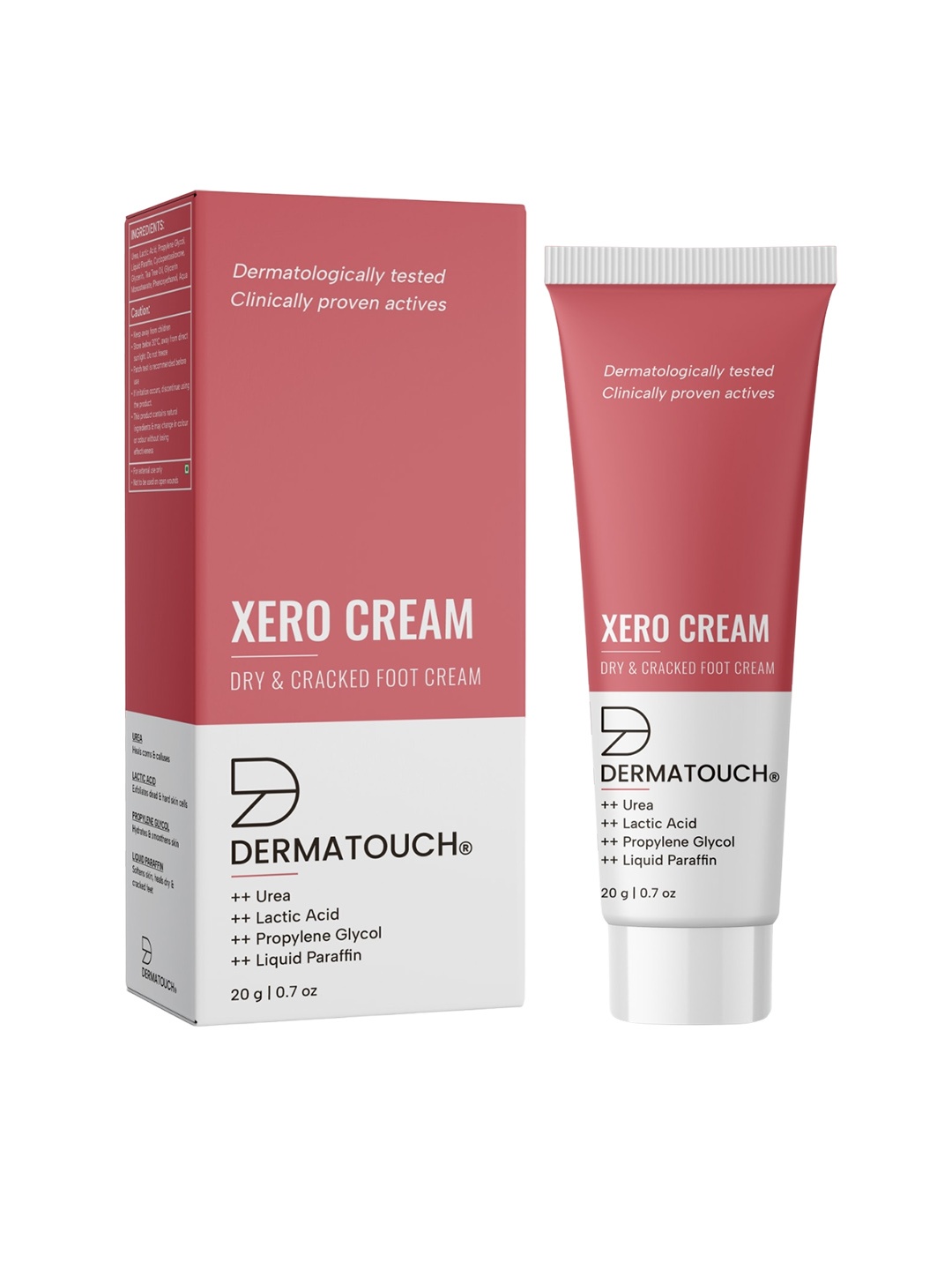 

Dermatouch Xero Foot Cream For Dry & Cracked Feet 20g, Red