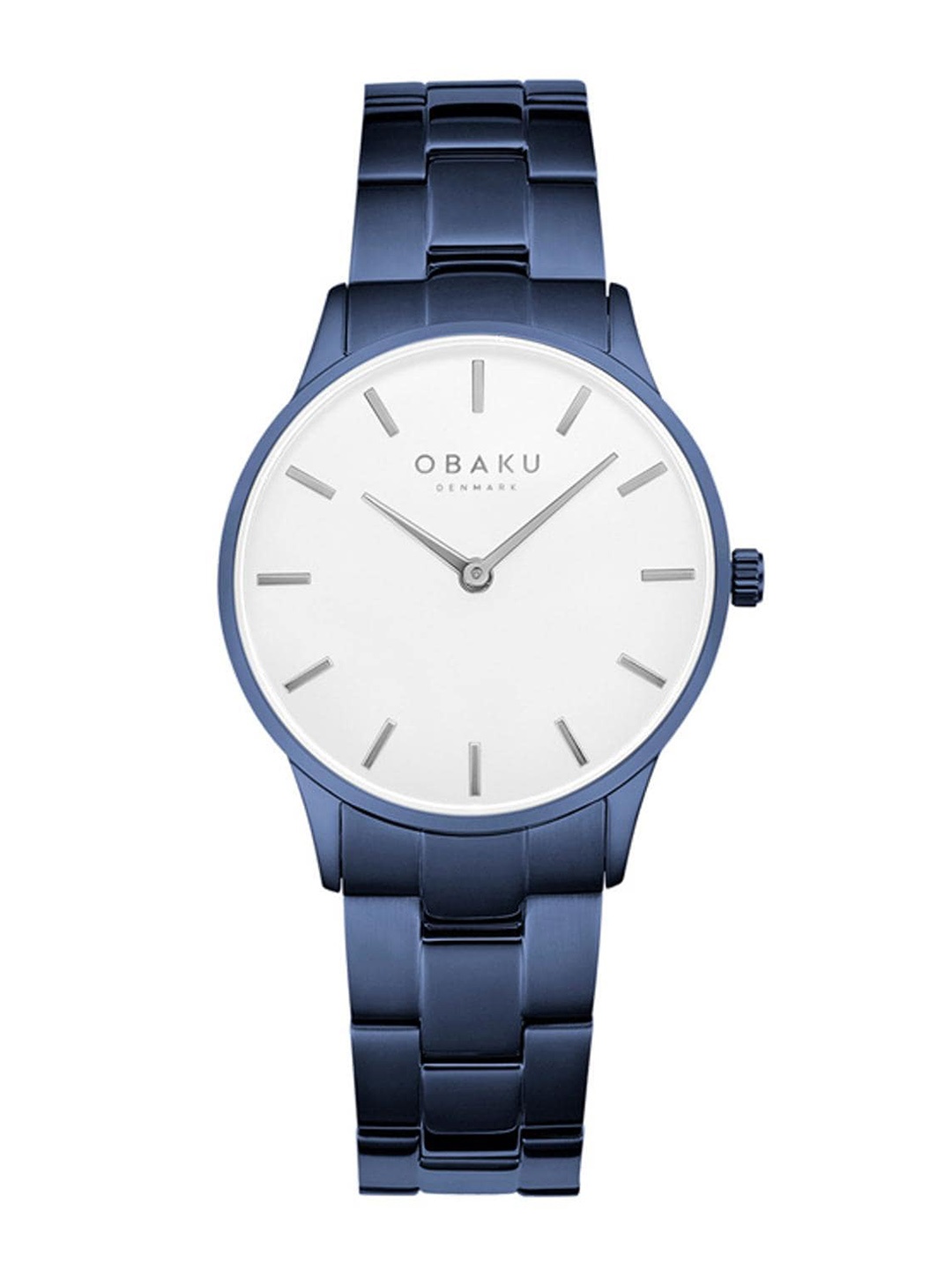 

Obaku Women Textured Dial & Stainless Steel Straps Analogue Watch V247LXLISL, White