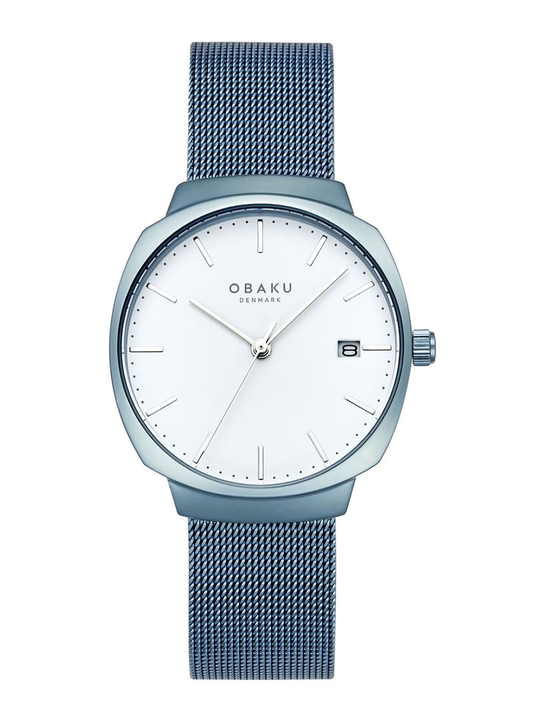 

Obaku Women Textured Dial & Stainless Steel Straps Analogue Watch V273LDRIMA, Silver