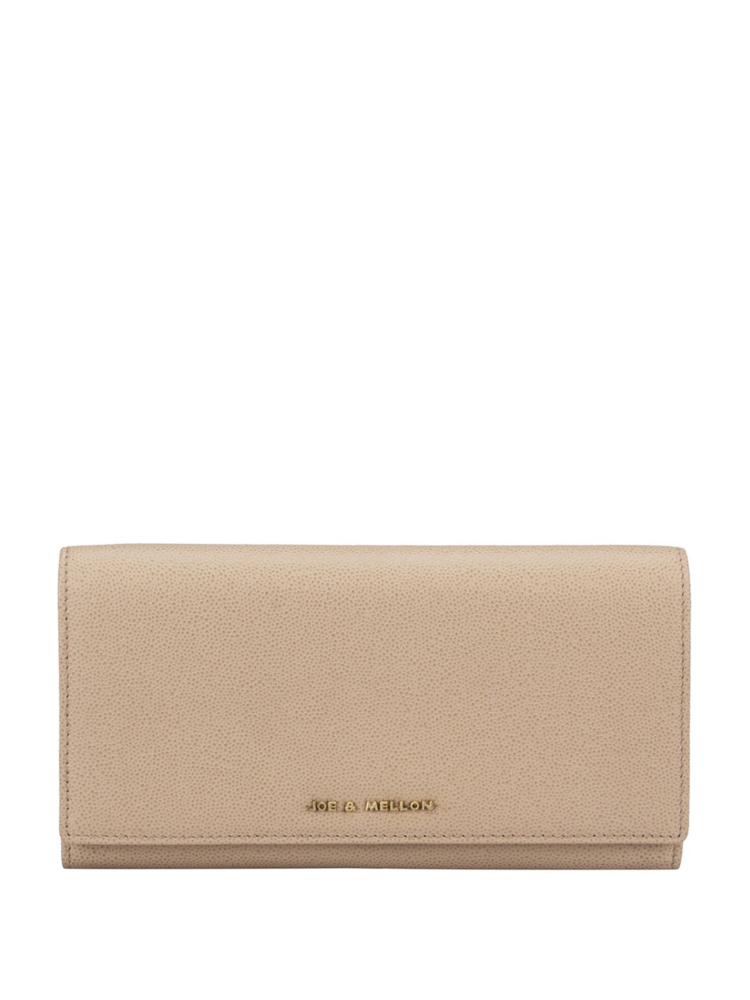 

Joe & Mellon Women Leather Envelope, Beige
