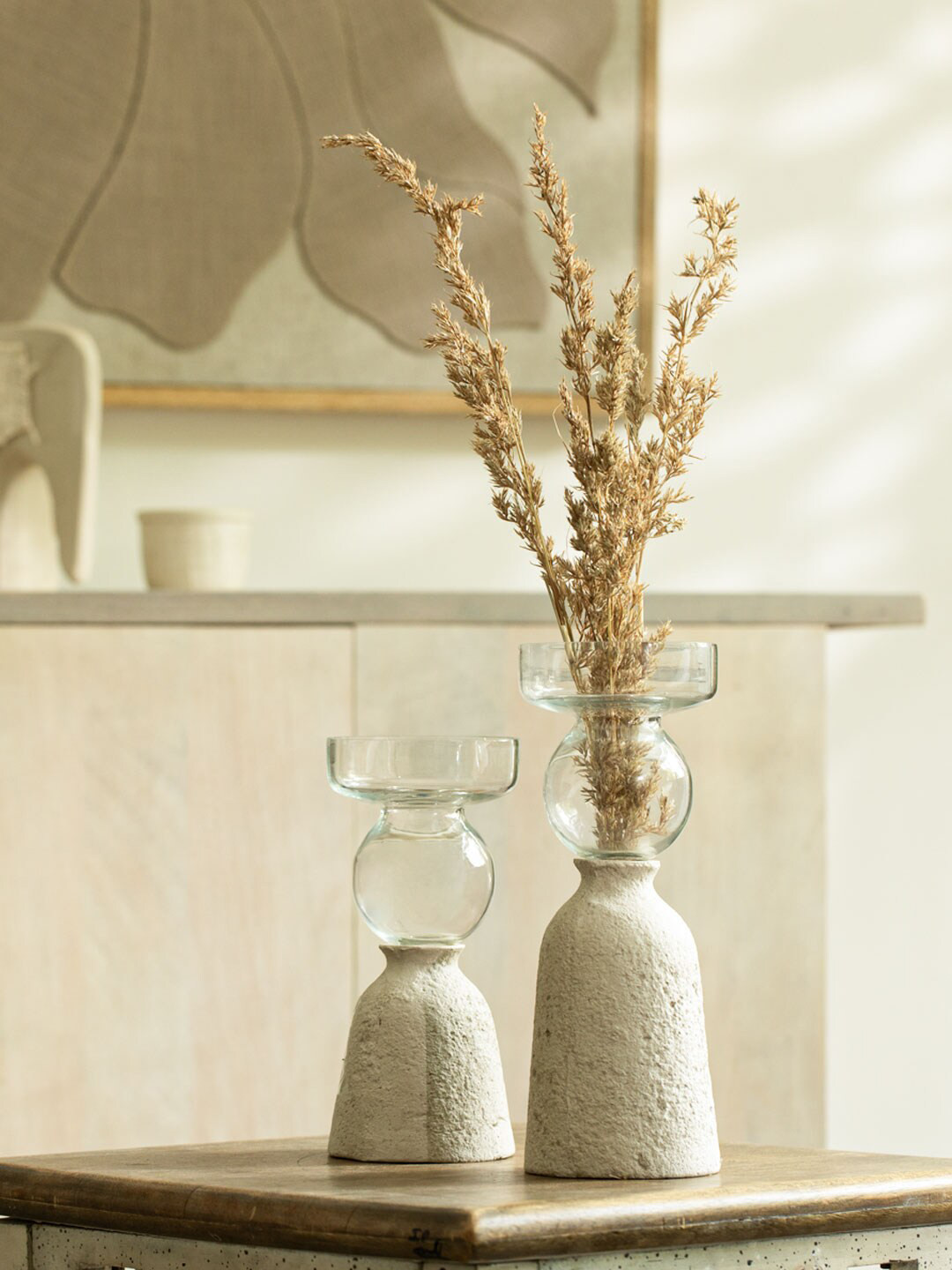 

ellementry White Kifa Medium Ecomix Vase