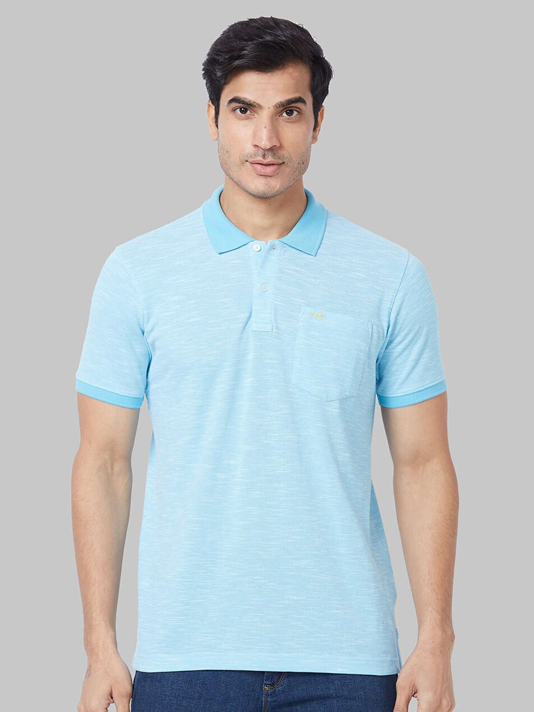 

Park Avenue Polo Collar Slim Fit T-shirt, Blue