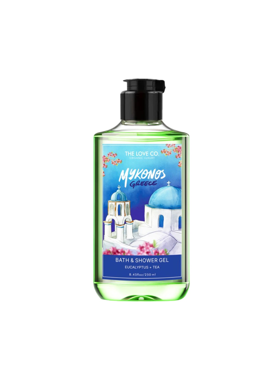 

The Love Co Mykonos Greece Body Wash For Daily Skin Moisture - 250ml, White