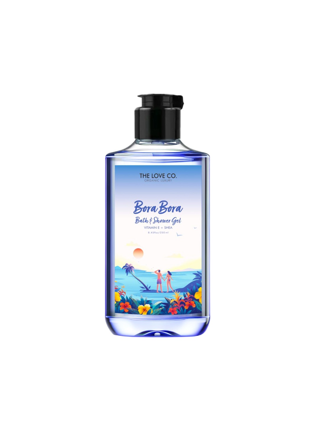 

The Love Co Bora Bora Bath & Shower Gel With Vitamin E & Shea - 250ml, White