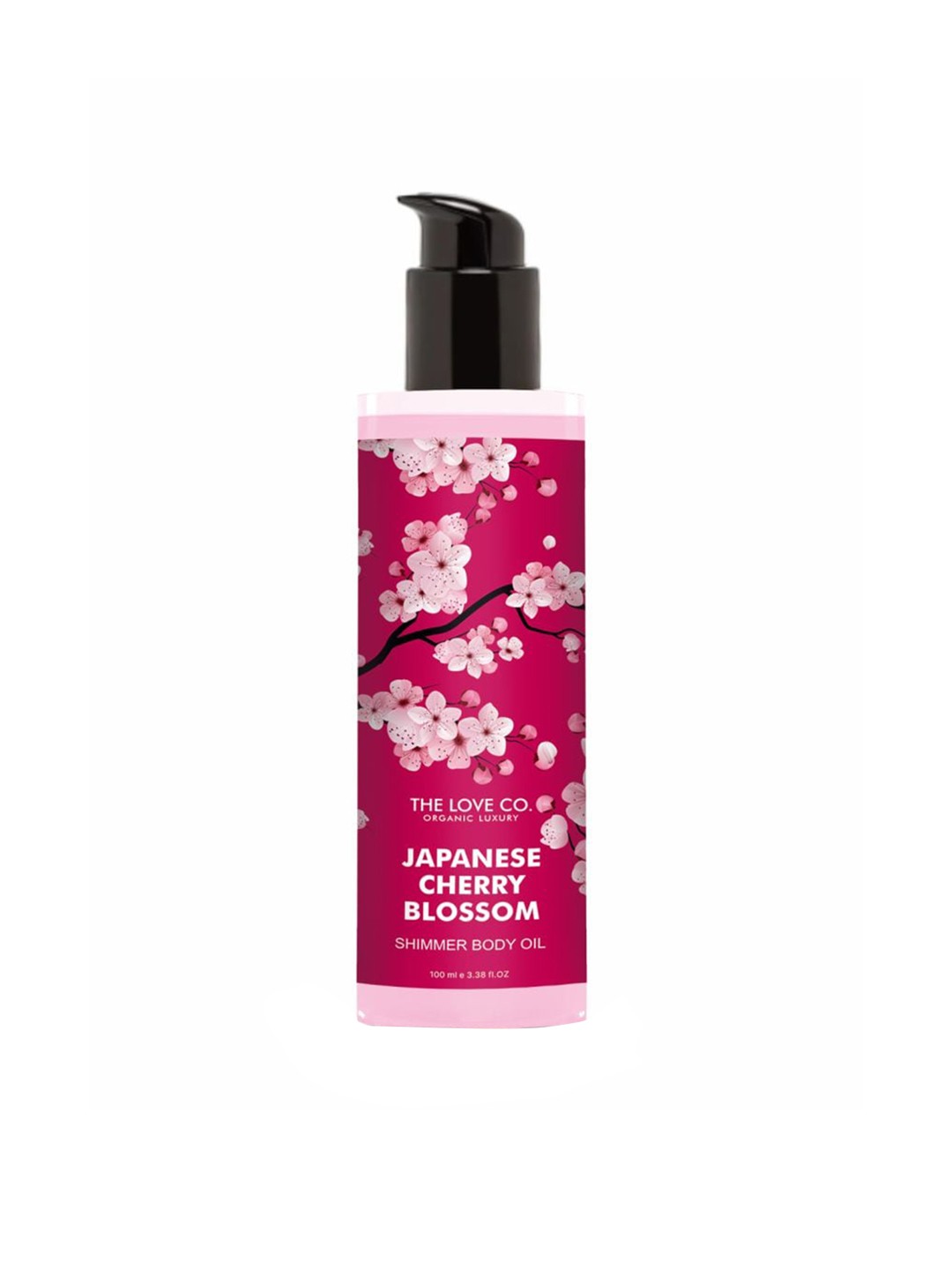 

The Love Co Japanese Cherry Blossom Shimmer Body Oil - 100ml, White