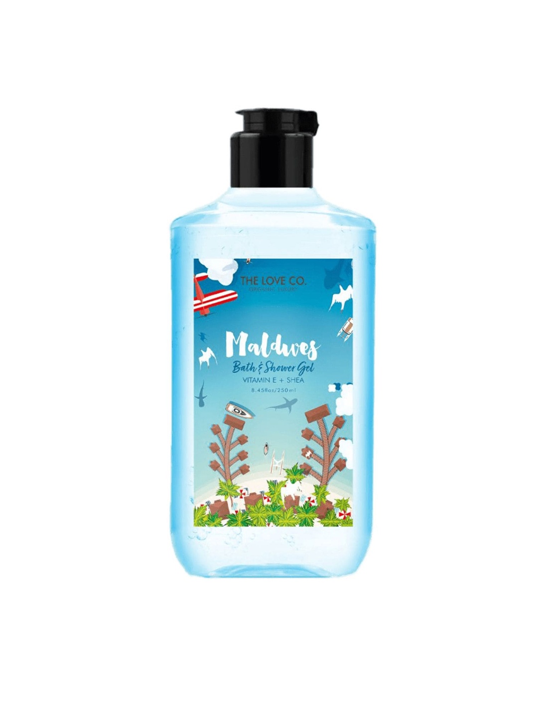 

The Love Co Maldives Body Wash With Vitamin E & Shea Butter 250ml, White
