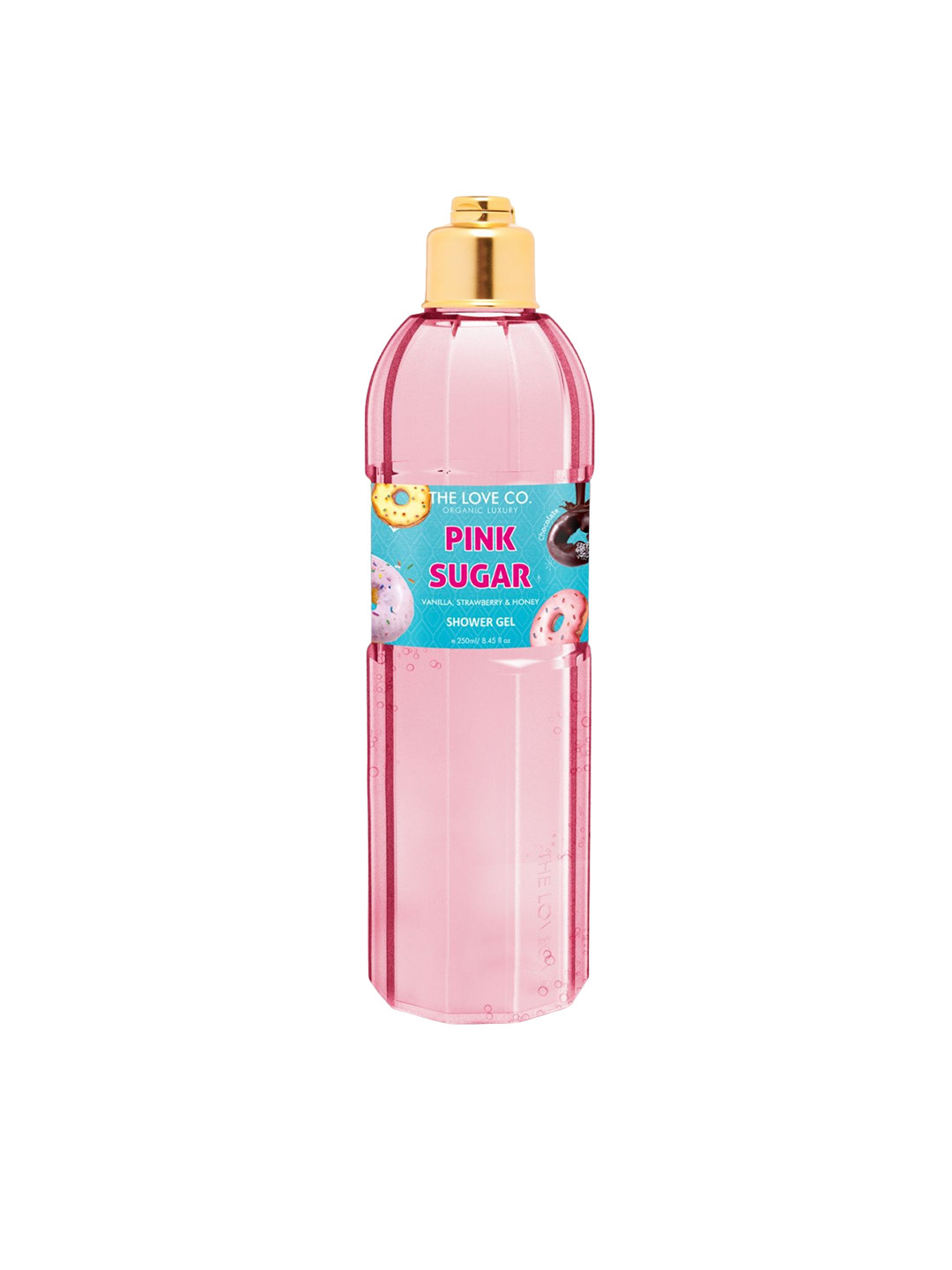 

The Love Co Pink Sugar Bath & Shower Gel With Vanilla Strawberry & Honey - 250ml, White