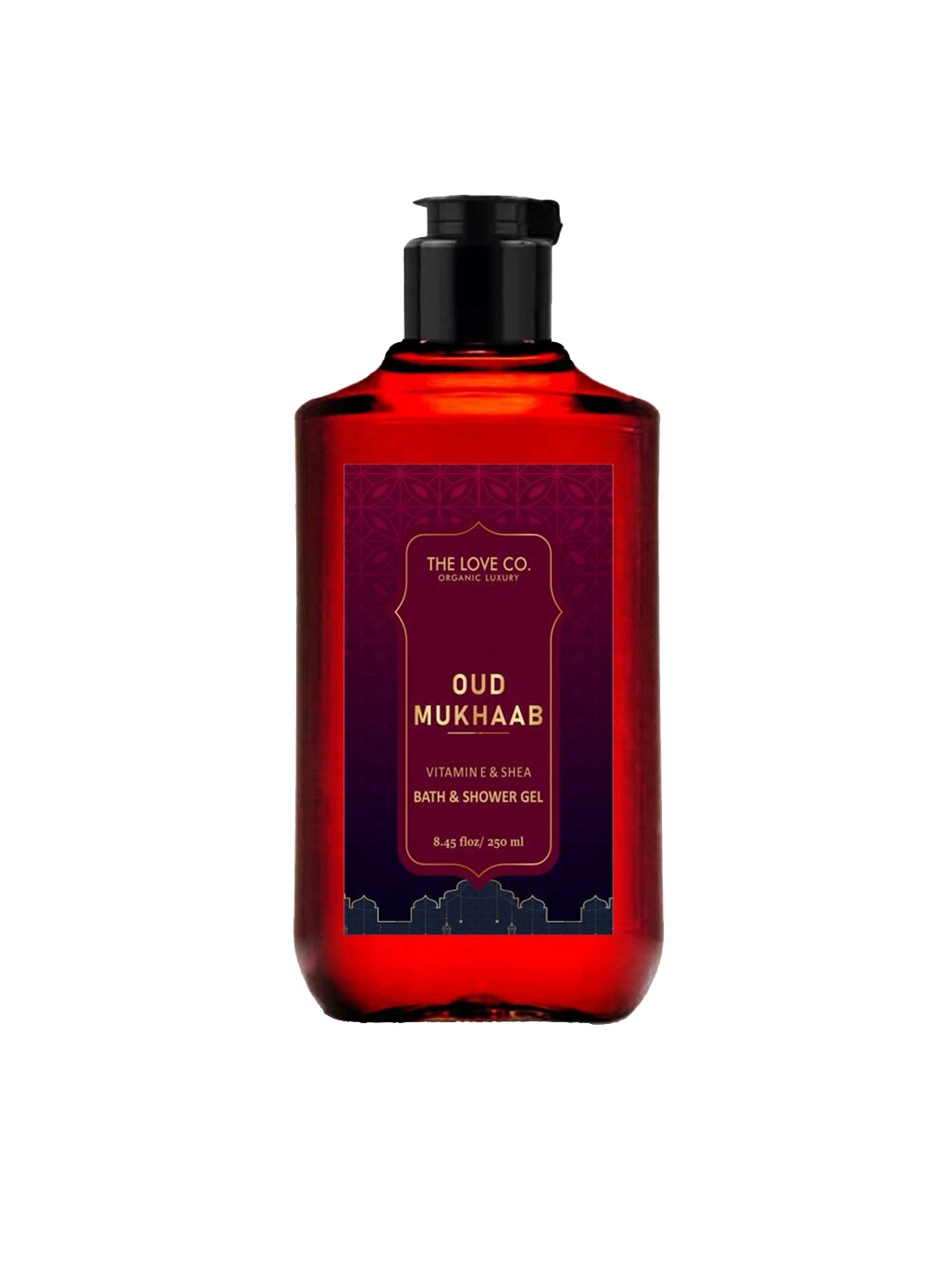 

The Love Co Oud Mukhaab Bath & Shower Gel With Vitamin E & Shea - 250ml, White