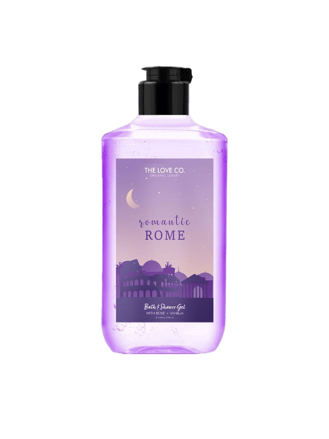 

The Love Co Romantic Rome Body Wash For Daily Skin Moisture 250ml, Lavender