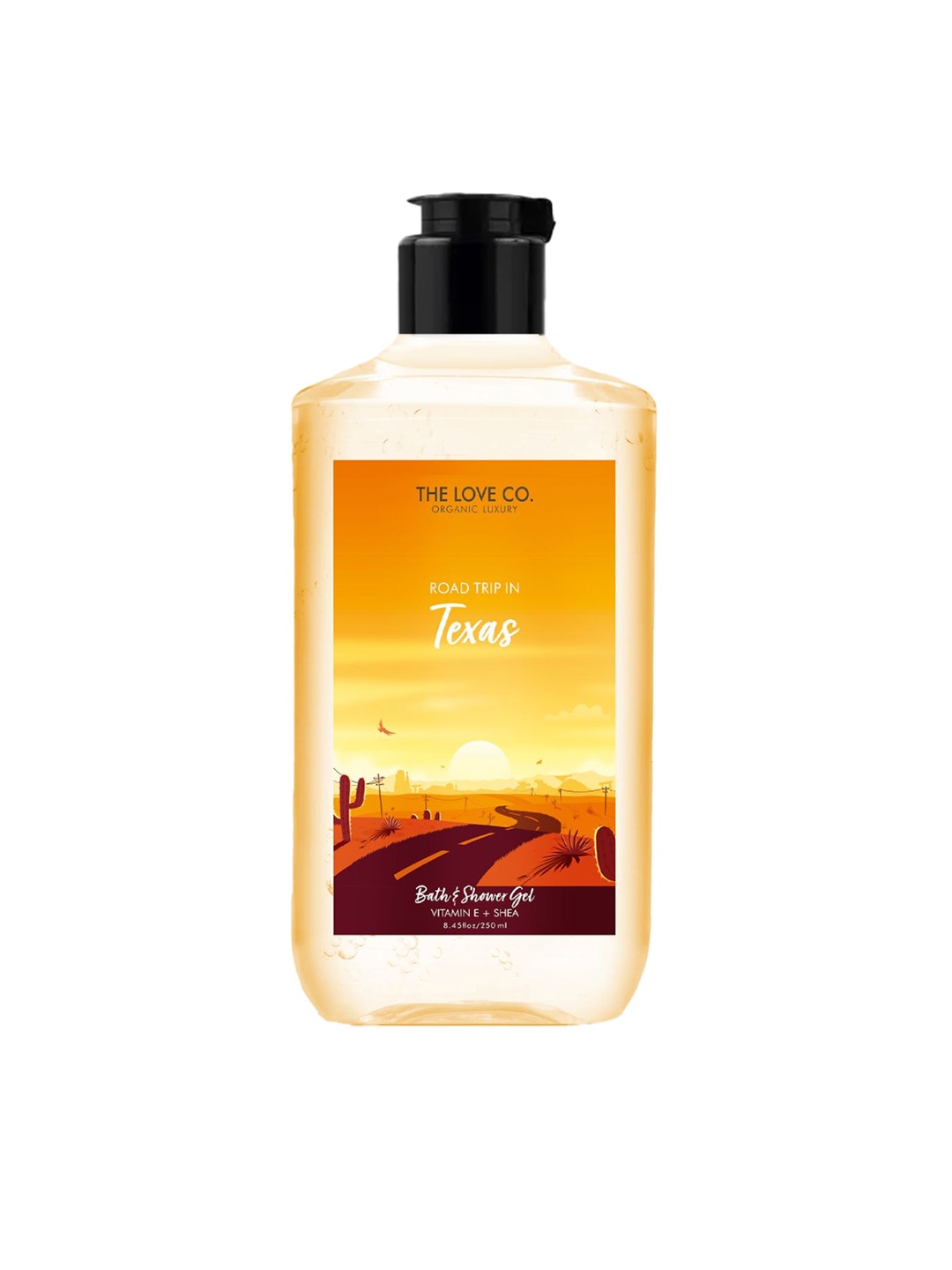 

The Love Co Texas Body Wash For Hydrating & Moisturizing 250ml, Yellow