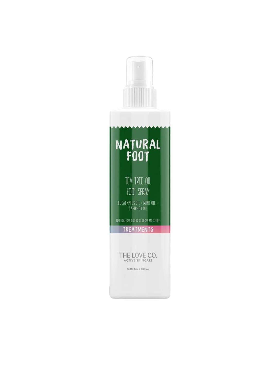 

The Love Co Tea Tree Foot Spray - 100ml, White