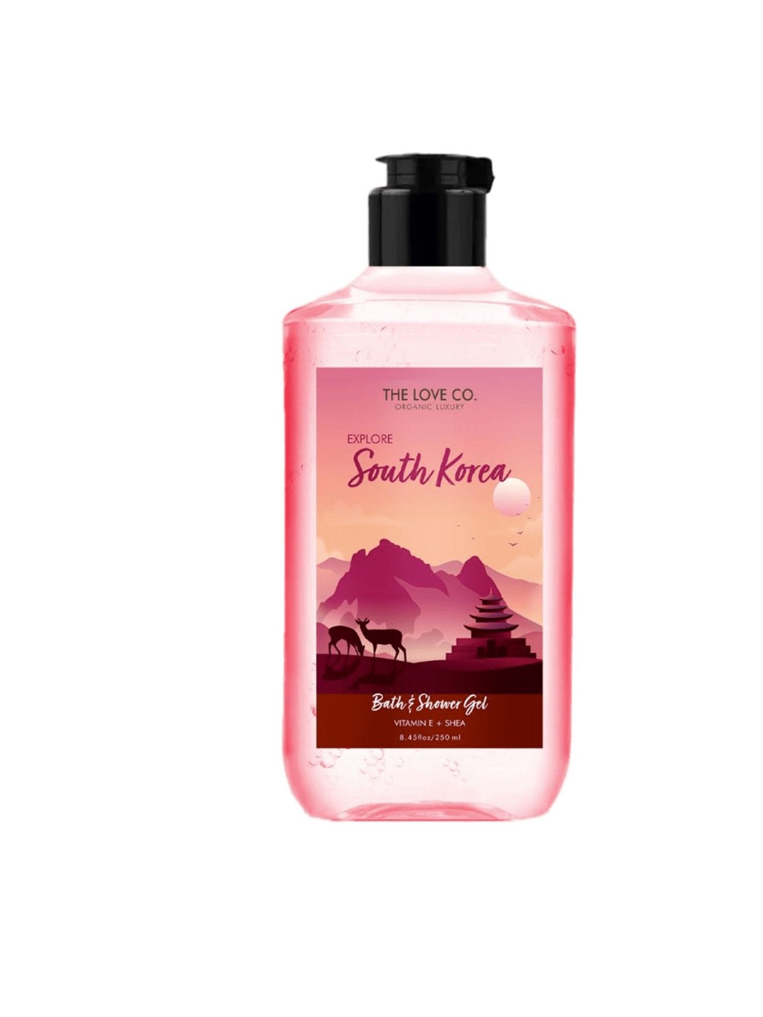 

The Love Co Explore South Korea Body Wash With Shea Butter & Vitamin E 250ml, Pink