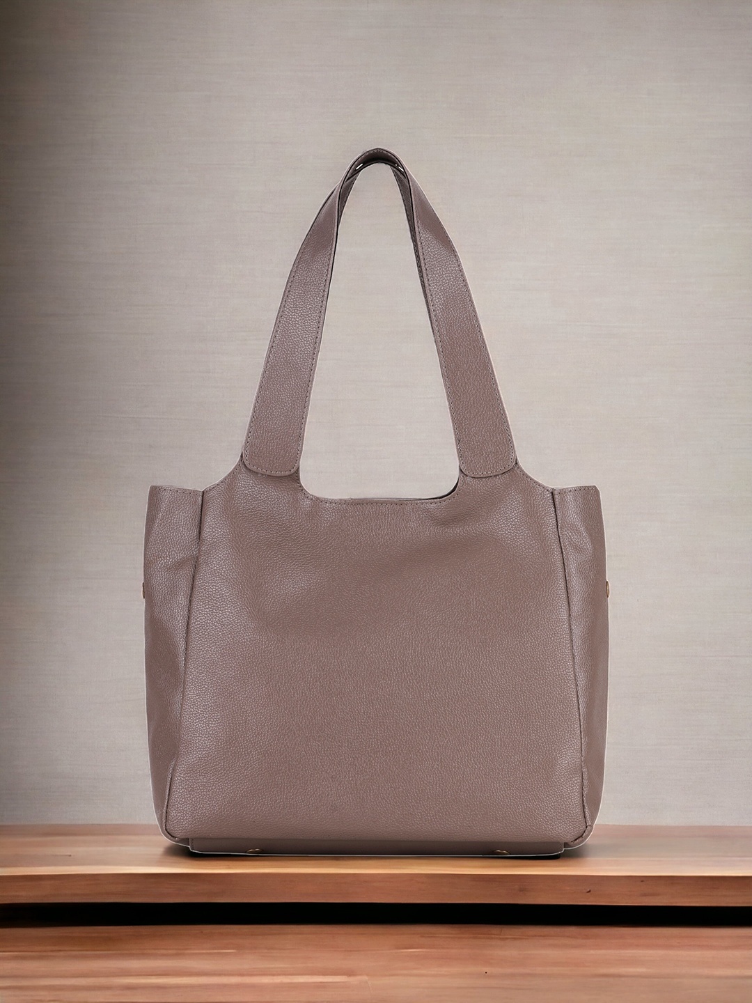 

Toteteca Structured Shoulder Bag, Beige