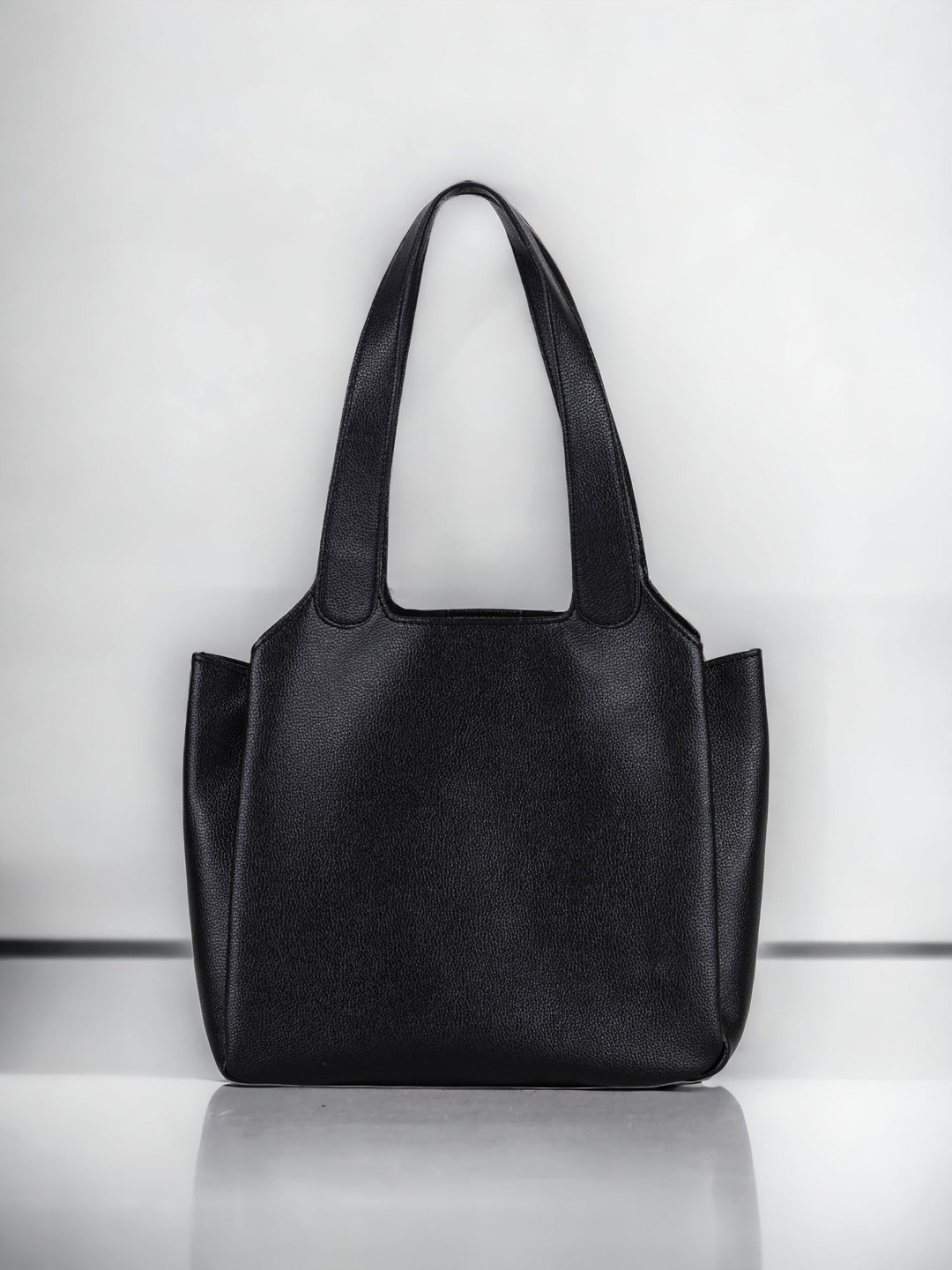 

Toteteca Oversized Shopper Shoulder Bag, Black