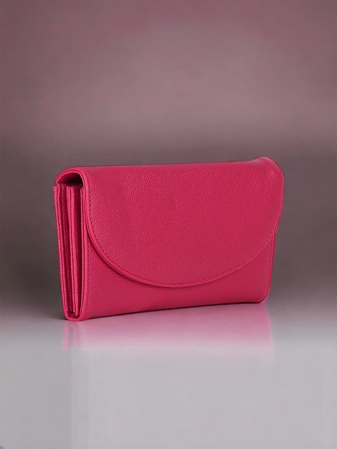 

Toteteca Textured Envelope Wallet, Pink