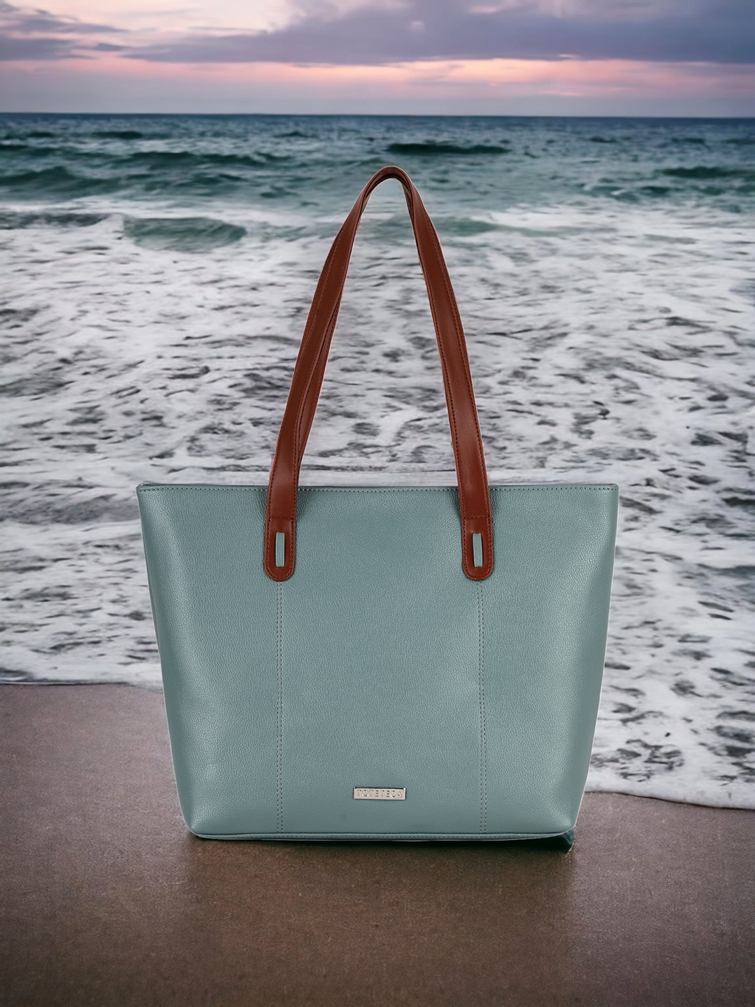 

Toteteca Textured Shopper Shoulder Bag, Green
