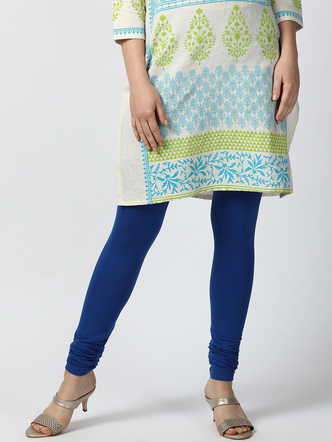 

GOLDSTROMS Churidar Length Leggings, Blue