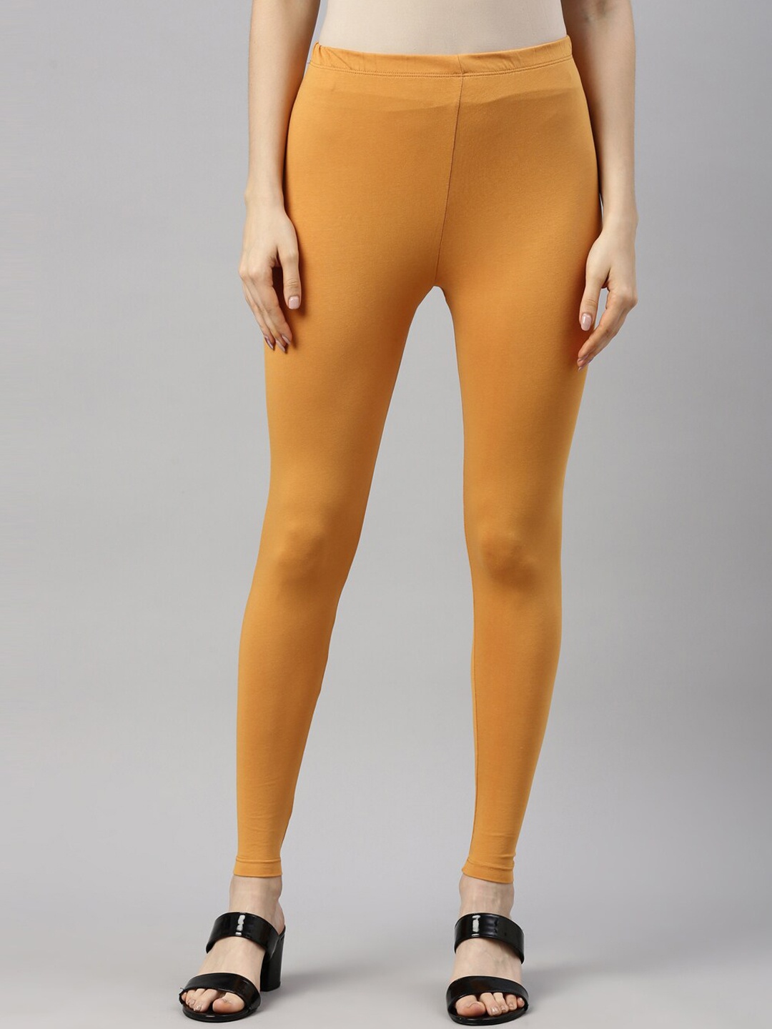 

GOLDSTROMS Ankle Length Leggings, Mustard