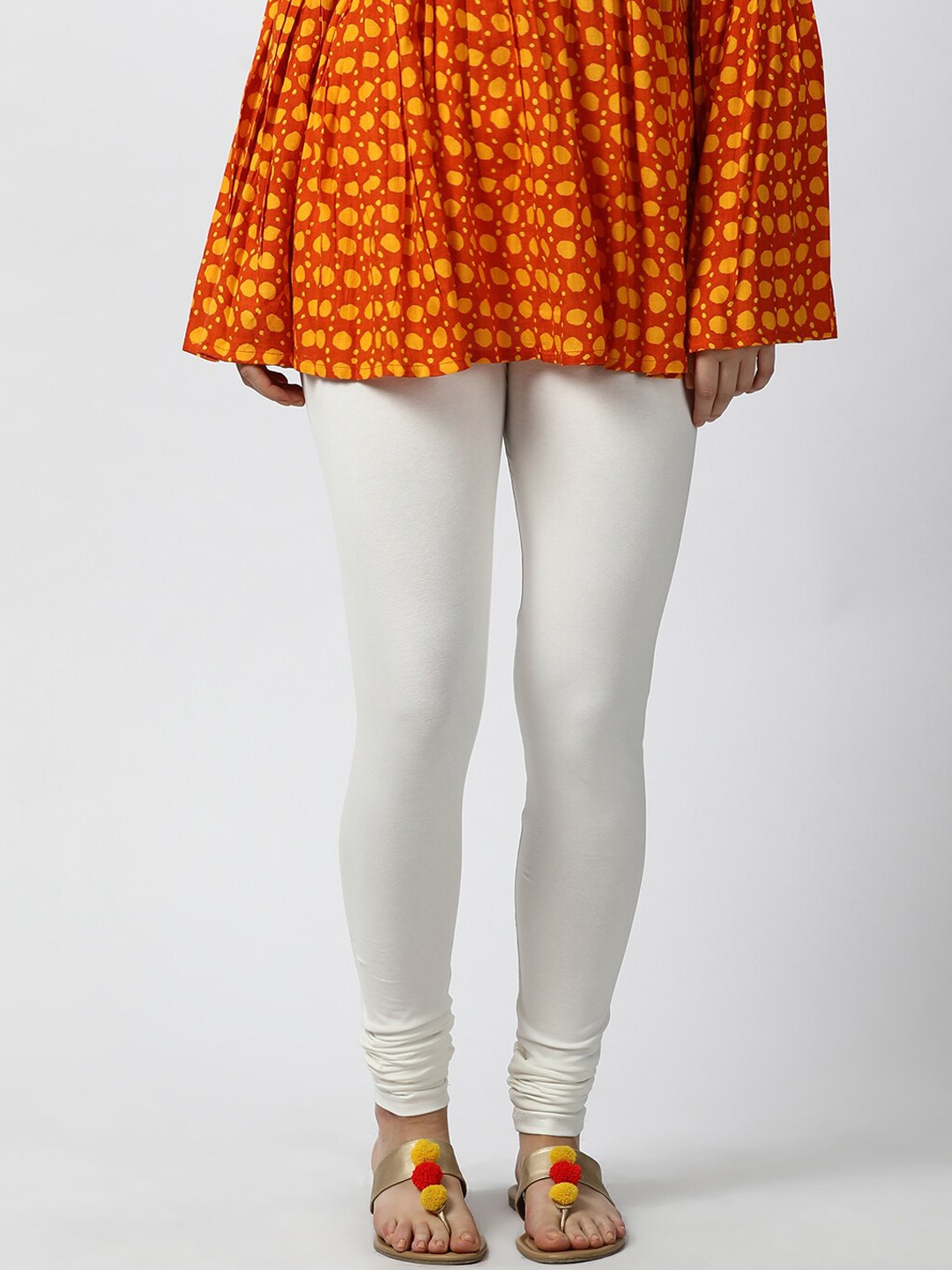 

GOLDSTROMS Churidar Length Leggings, White