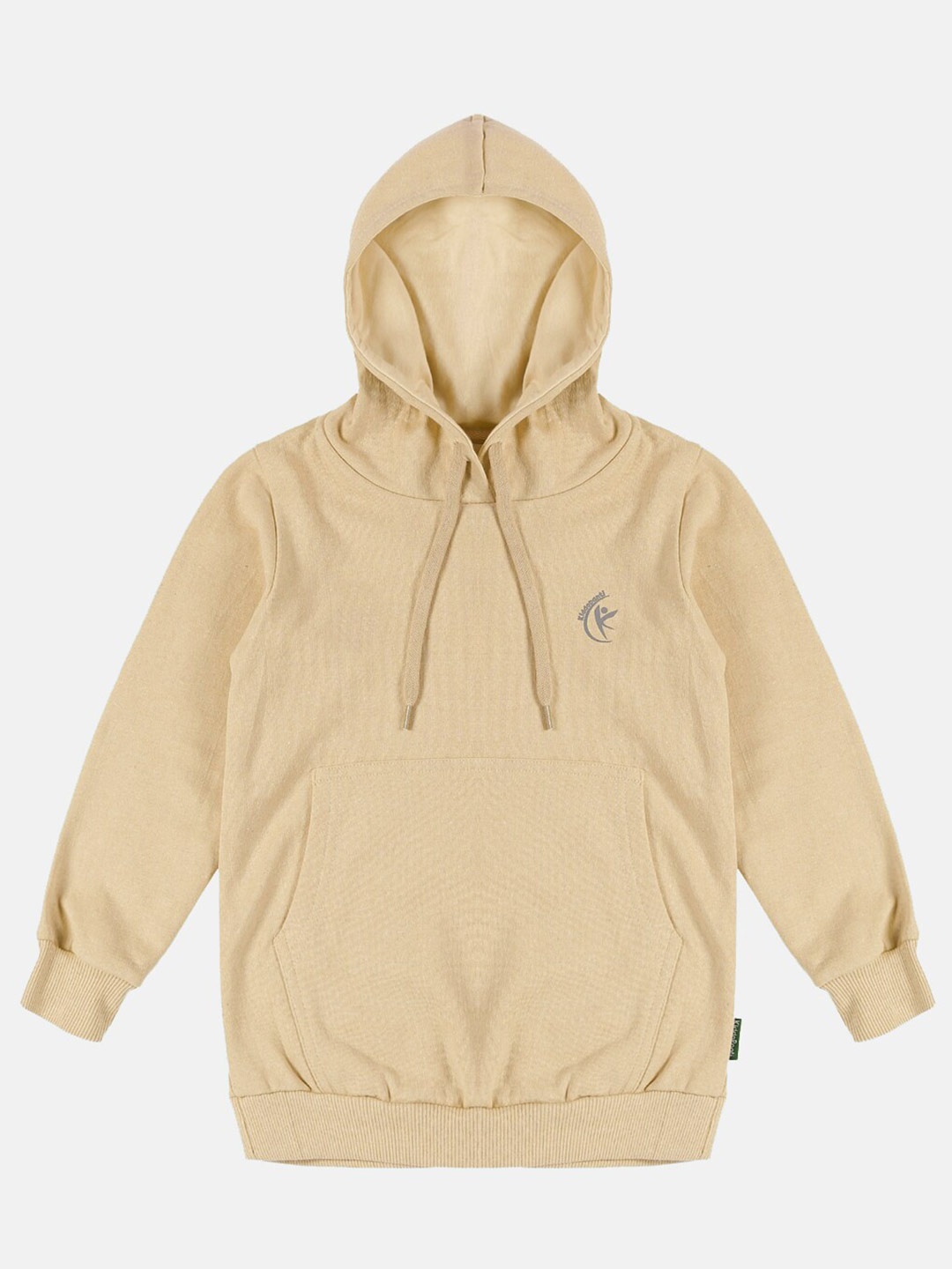 

KiddoPanti Kids Hooded Fleece Sweatshirt, Beige