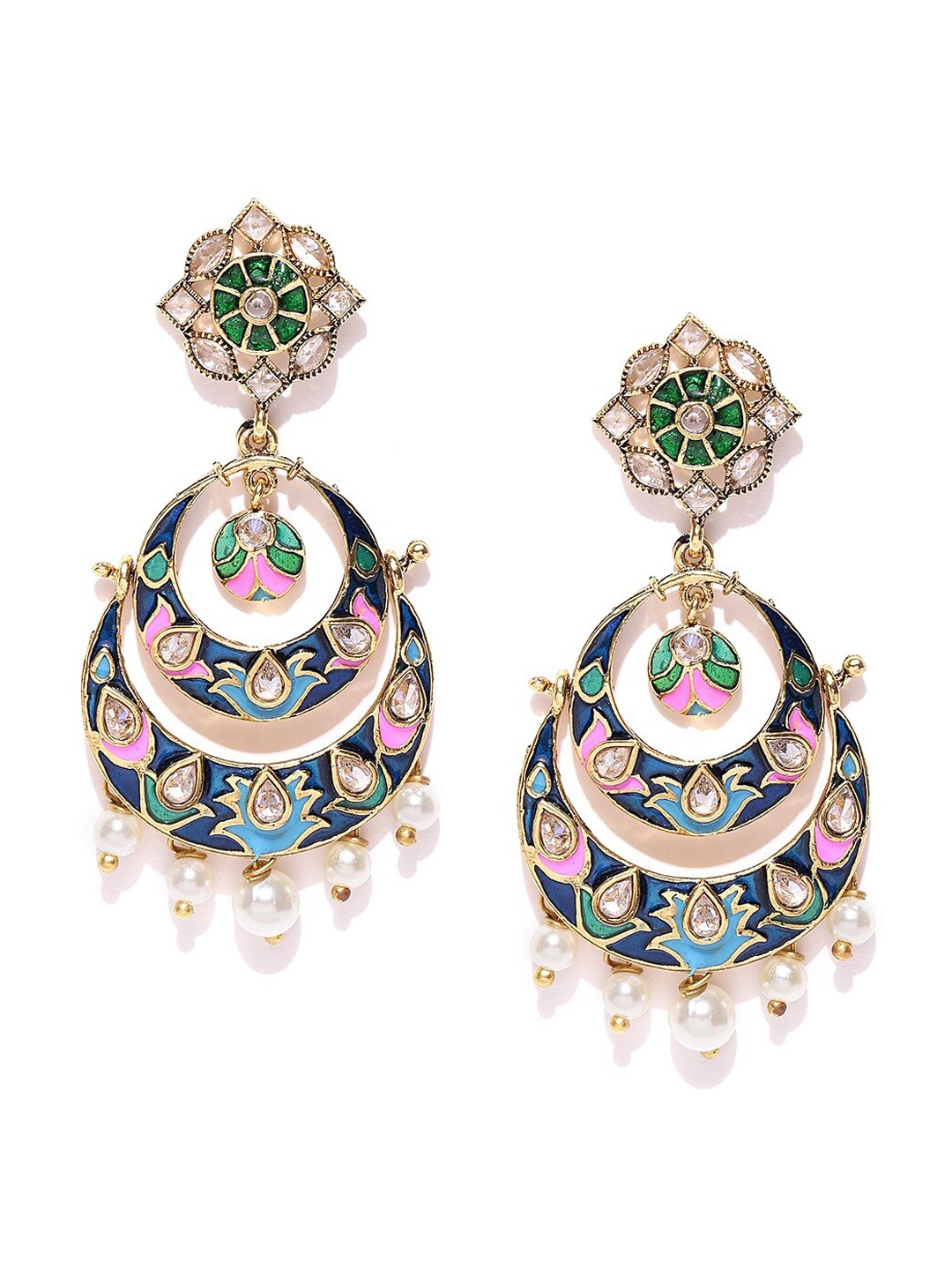 

Anouk Gold-Plated Contemporary Chandbalis
