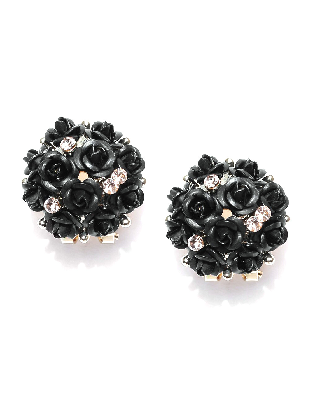 

DressBerry Gold-Plated Contemporary Studs Earrings