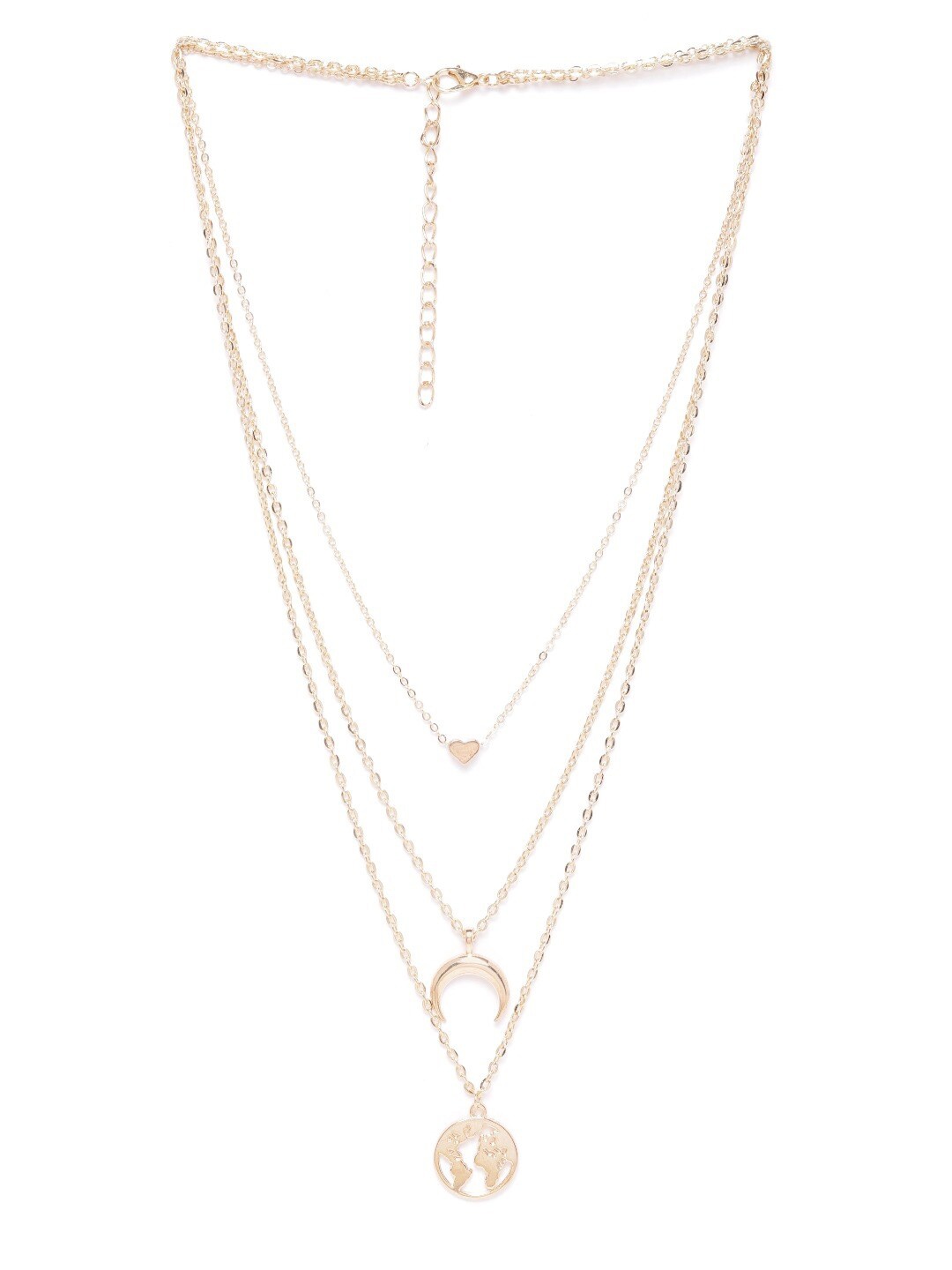 

DressBerry Gold Plated Layered Chain