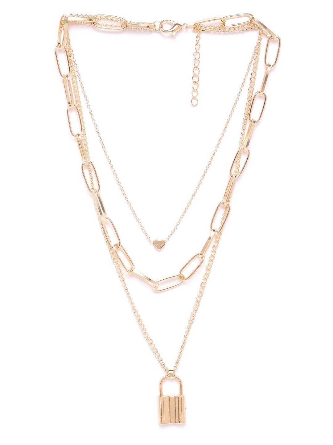 

DressBerry Gold-Plated Layered Necklace