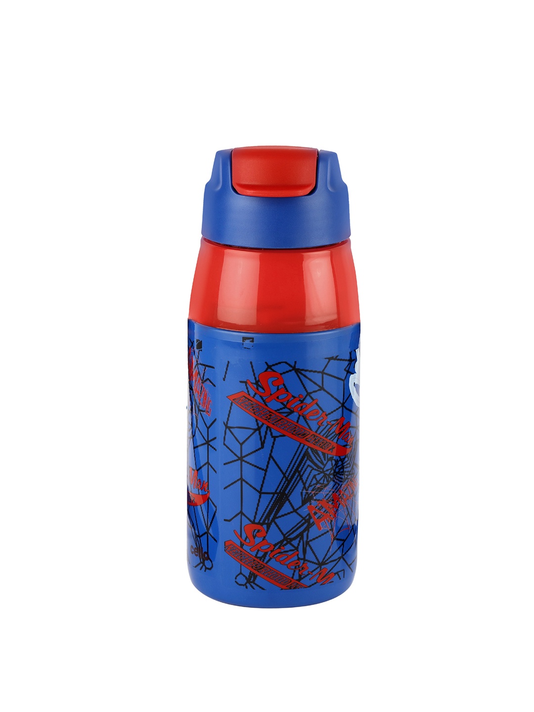 

Cello Puro Hydra kid 400 Blue & Red Spider Man Printed Sipper Water Bottle 400 ML