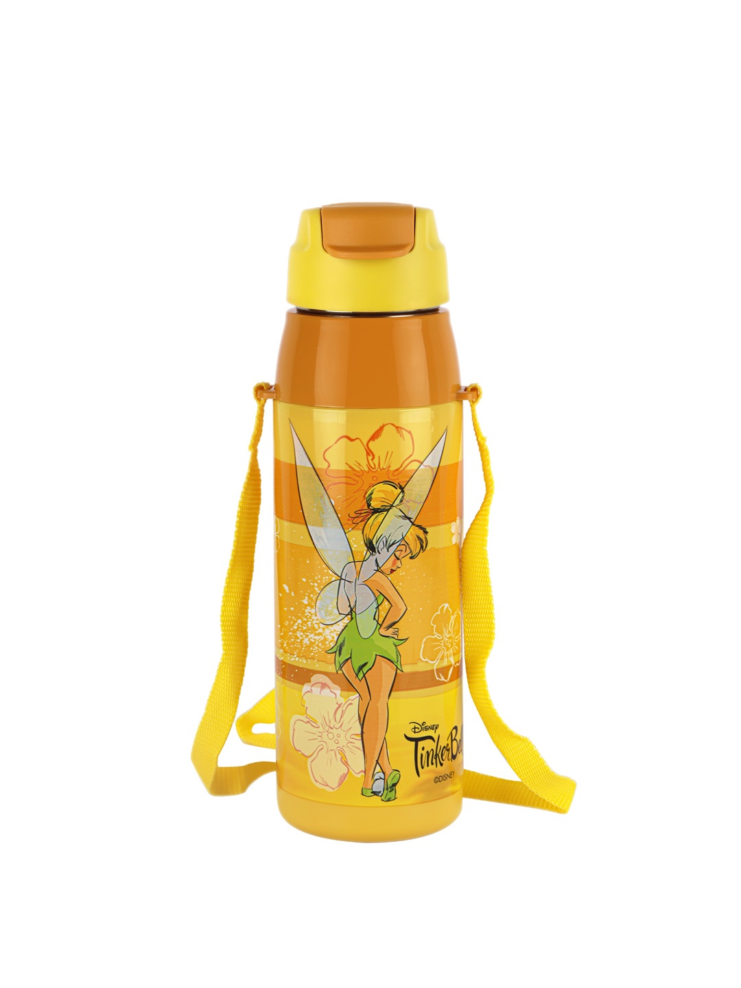 

Cello Puro Hydra Kid 600 Yellow Inner Steel and Outer Plastic Kids Water Bottle 520 ml