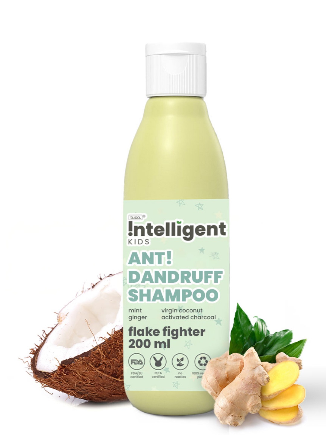 

Tuco Intelligent Kids Anti Dandruff Shampoo For Itchy Scalp - 200ml, Black