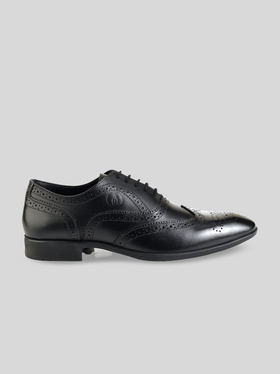 

Jack Rebel Men Charles Textured Formal Brogues, Black