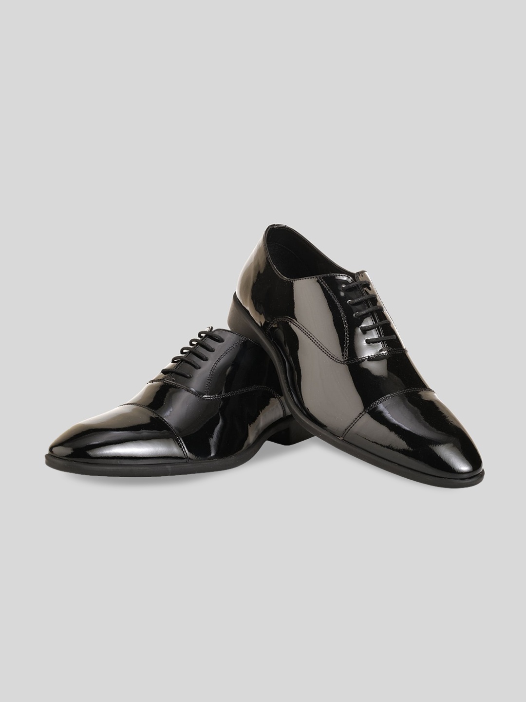 

Jack Rebel Men Charlie Lace-Up Formal Oxfords, Black