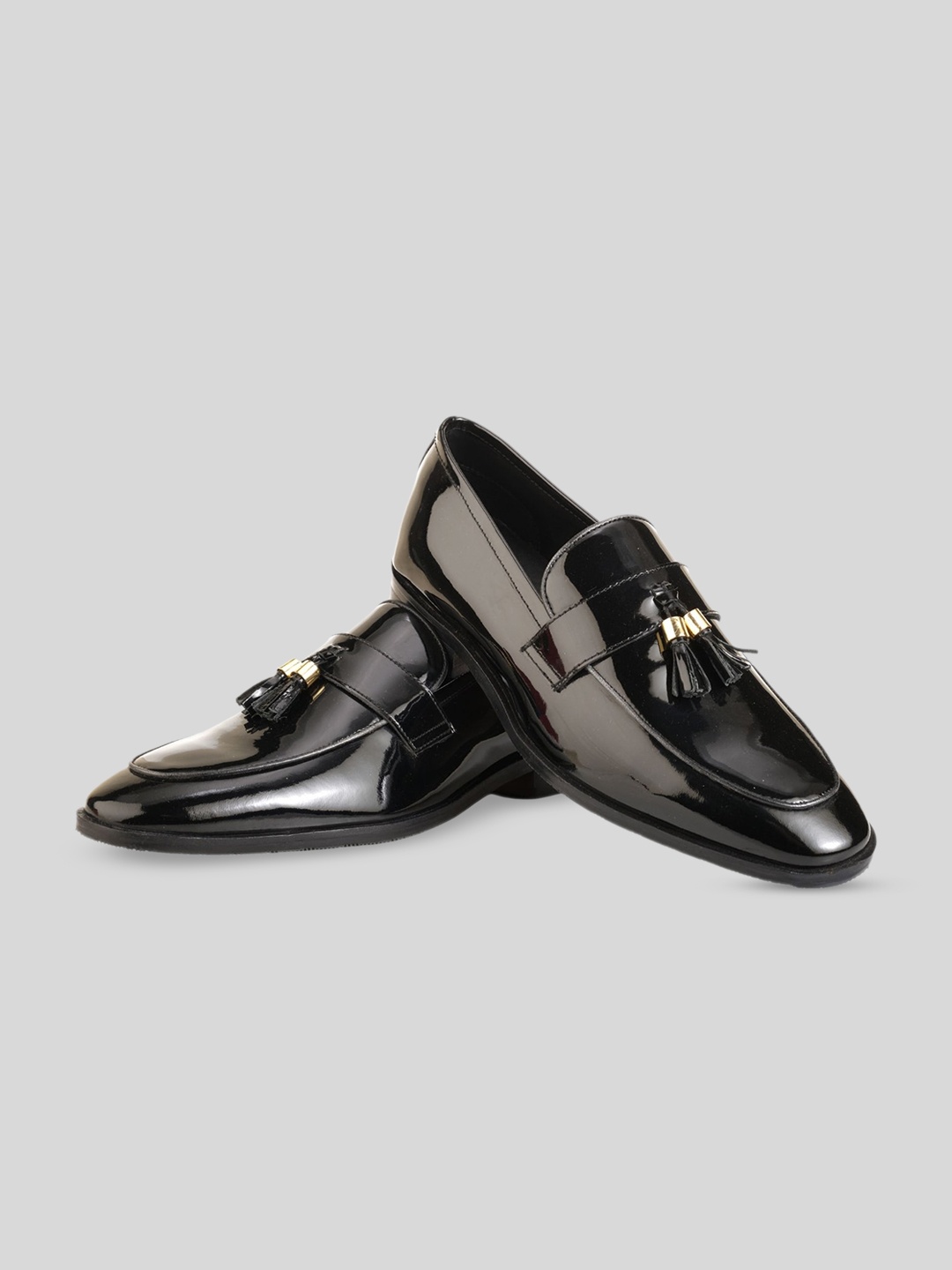 

Jack Rebel Men Dume Formal Tassel Loafers, Black