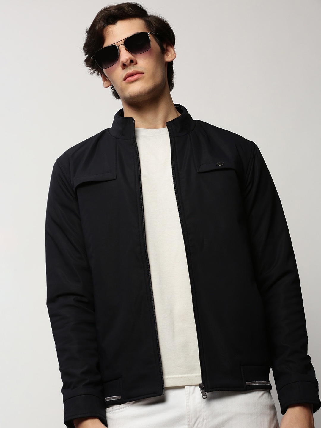 

SHOWOFF Windcheater Bomber Jacket, Navy blue