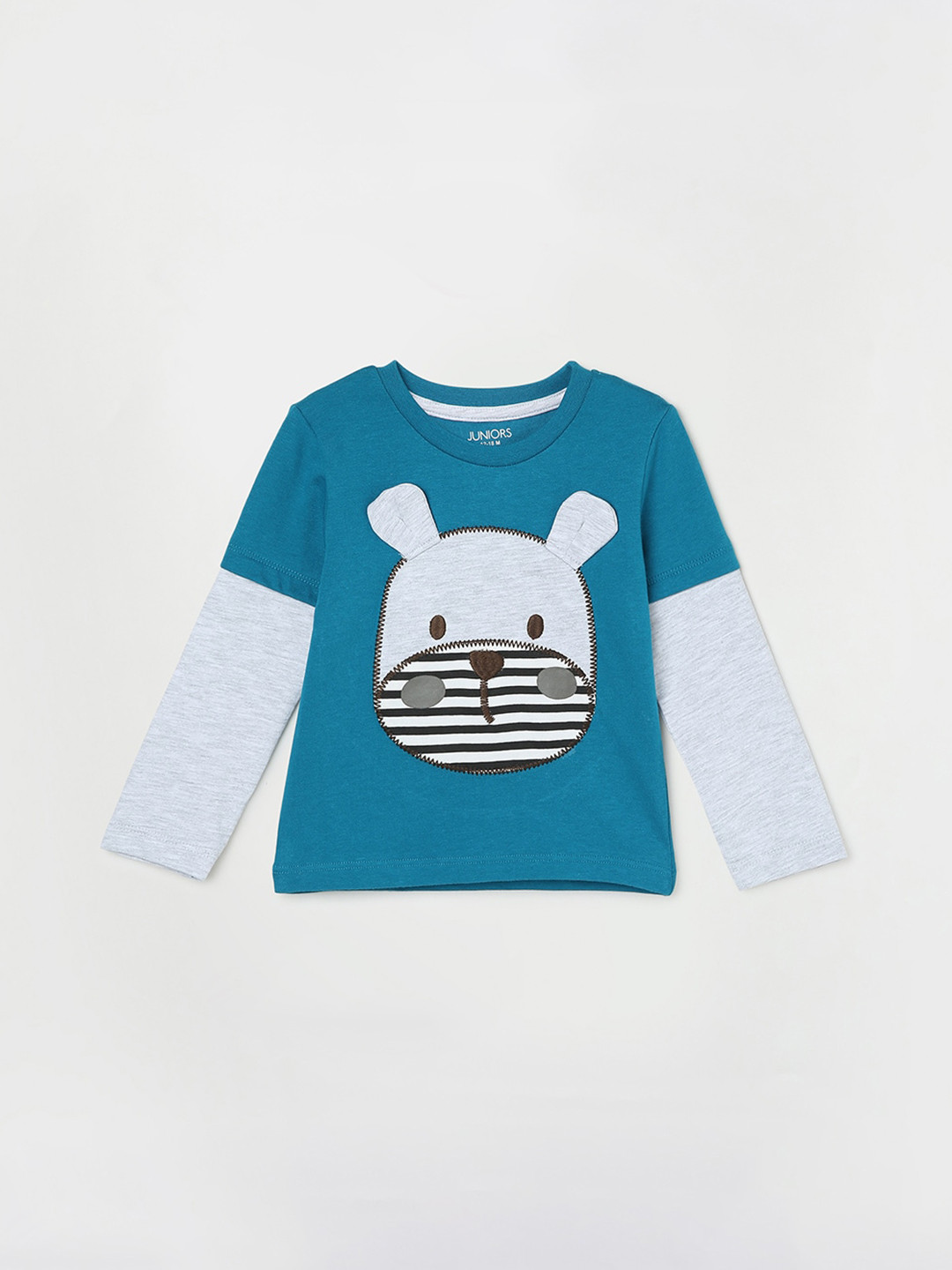 

Juniors by Lifestyle Boys Graphic Printed Casual T-shirt, Teal