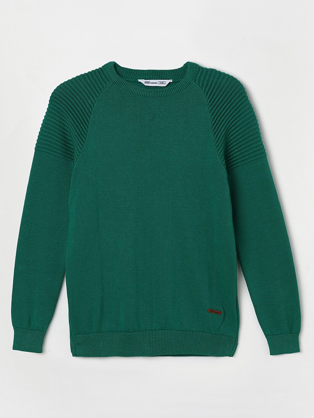 

Fame Forever by Lifestyle Boys Pure Cotton Pullover Sweaters, Green