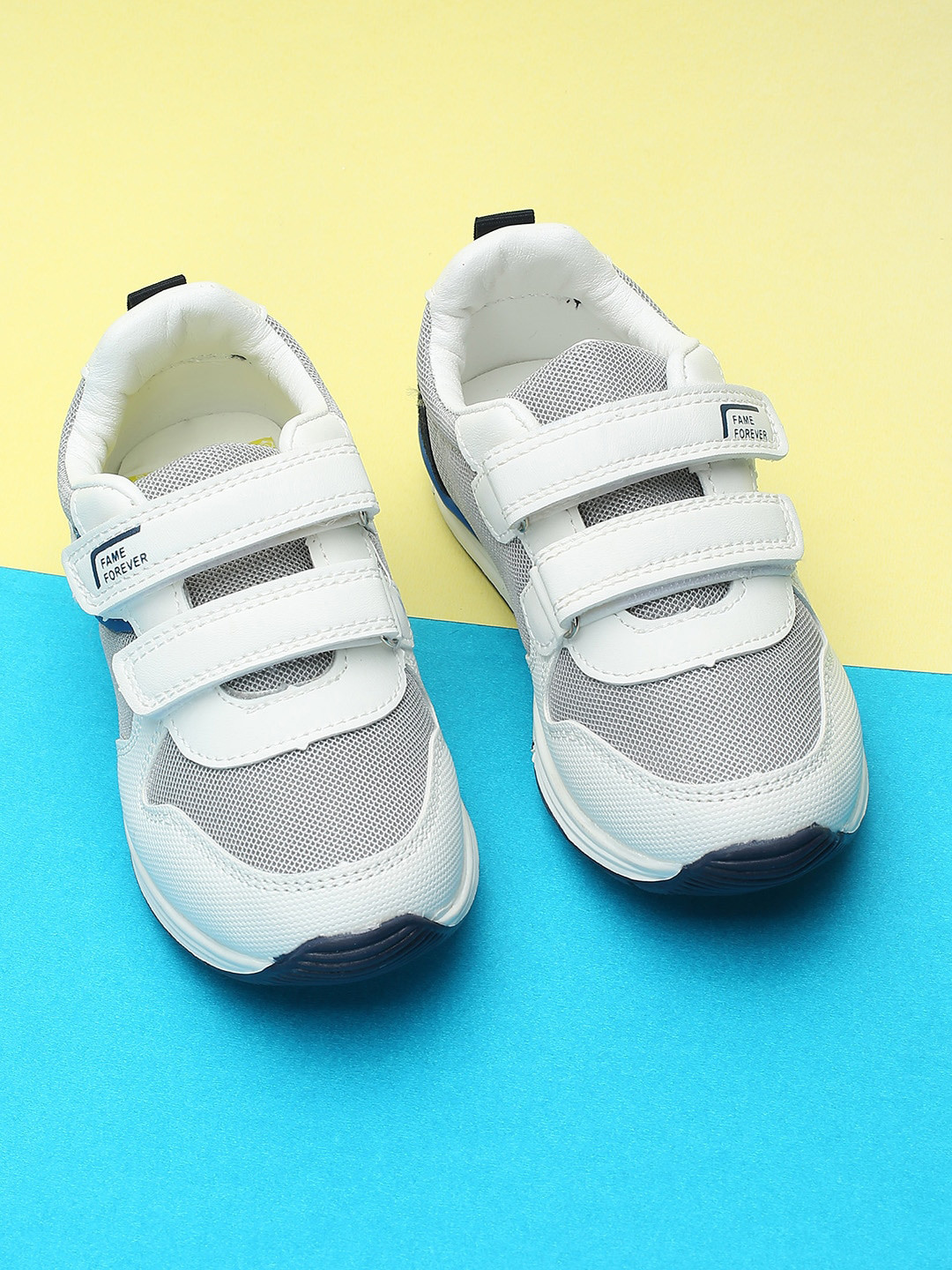 

Fame Forever by Lifestyle Boys Textured Comfort Insole Sneakers, White