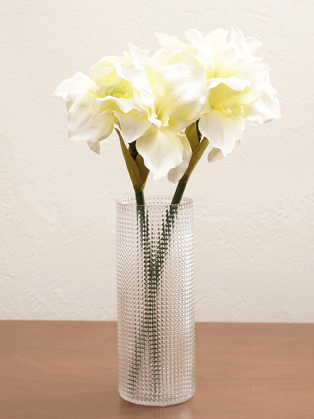 

Pure Home and Living White Amaryllis Artificial Flowers