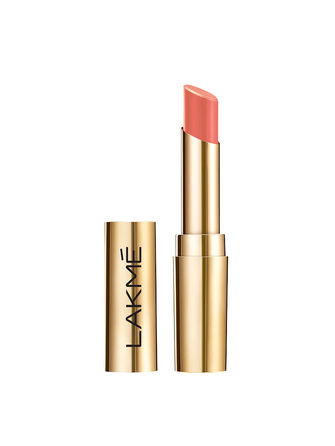 

Lakme Glitterati Collection Shine Lipstick with Argan Oil - Peachy Vibe, Peach