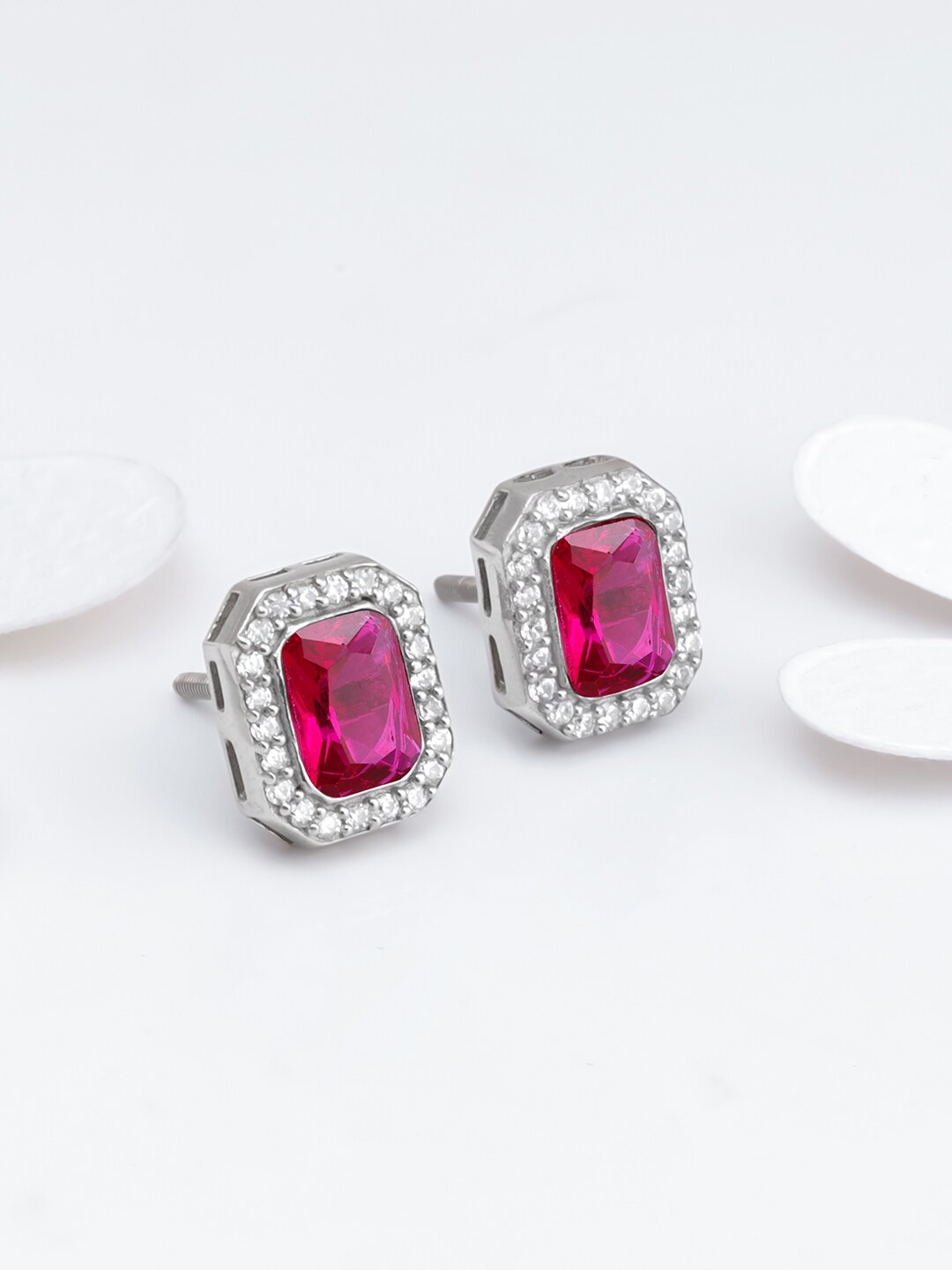 

GIVA Gold-Plated 925 Sterling Silver Square Studs Earrings