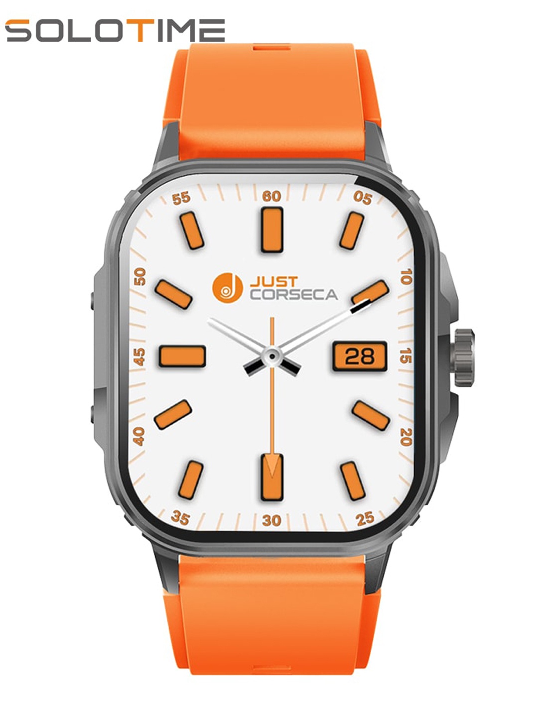 

JUST CORSECA Water Resistant Bluetooth Smart Watch JST726G, Orange