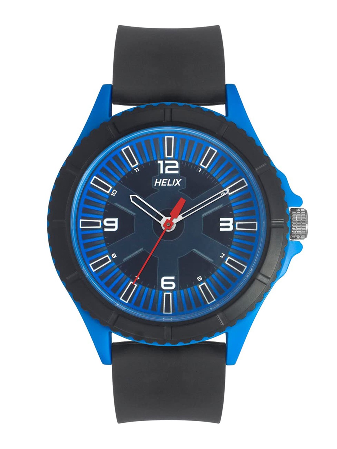 

Helix Men Dial & Straps Analogue Watch TW033HG21, Blue