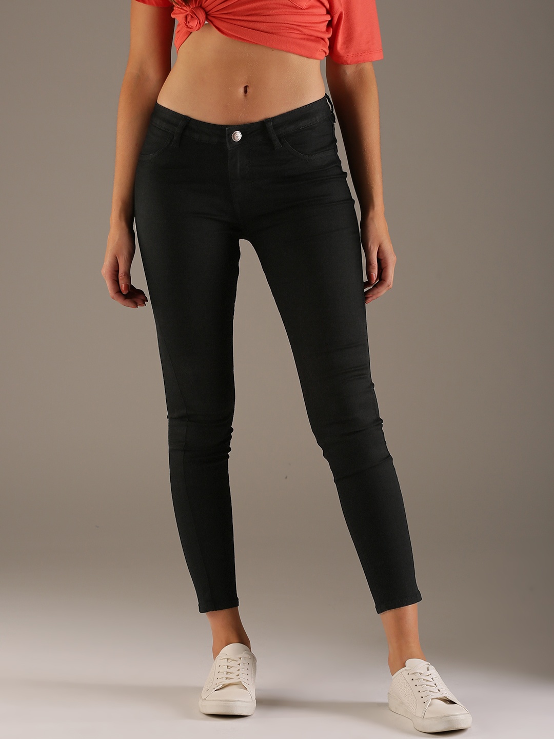 

Flying Machine Women Black Betty Fit Jeggings
