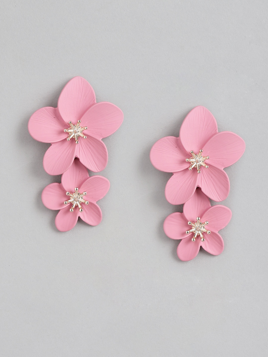 

Forever New Floral Drop Earrings, Pink